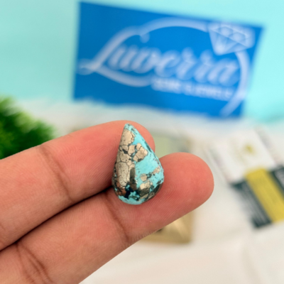 Natural Irani Firoza (Turquoise) – 16.41 Carat / Ratti | Lab Certified Gemstone