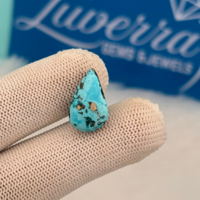 Natural Irani Firoza (Turquoise) – 9.50 Carat / Ratti | Lab Certified Gemstone