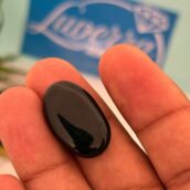 Buy 20 Carat / Ratti – Natural Black Hakik (Black Agate) – Certified Gemstone for Powerful Protection, Healing & Energy Balance