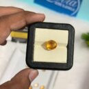 Buy 6.80 Carat / Ratti – Natural Citrine (Sunela) – Certified Gemstone for Prosperity, Success & Positive Energy