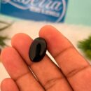 Buy 8 Carat / Ratti – Natural Black Hakik Stone (Black Agate) – Certified Gem for Protection & Stability
