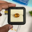 Buy 7.62 Carat – Natural Citrine (Sunela) Gemstone | Certified & Untreated | Energized for Wealth & Confidence