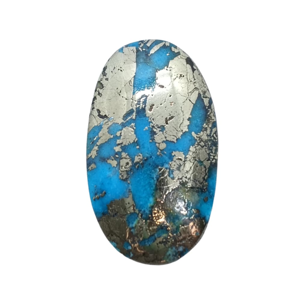 Buy 52.11 Carat / Ratti – Natural Irani Feroza (Turquoise) – Certified, 100% Natural & Healing Gemstone