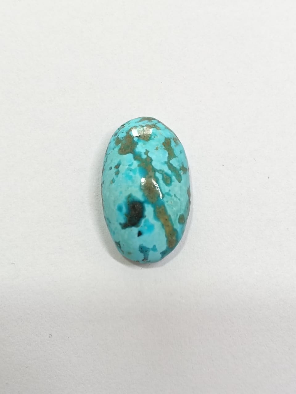 18.52 Carat Natural Irani Feroza Stone – Original Turquoise Gemstone