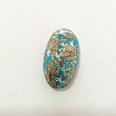 26.63 Carat Natural Irani Feroza Stone – Original Turquoise Gemstone