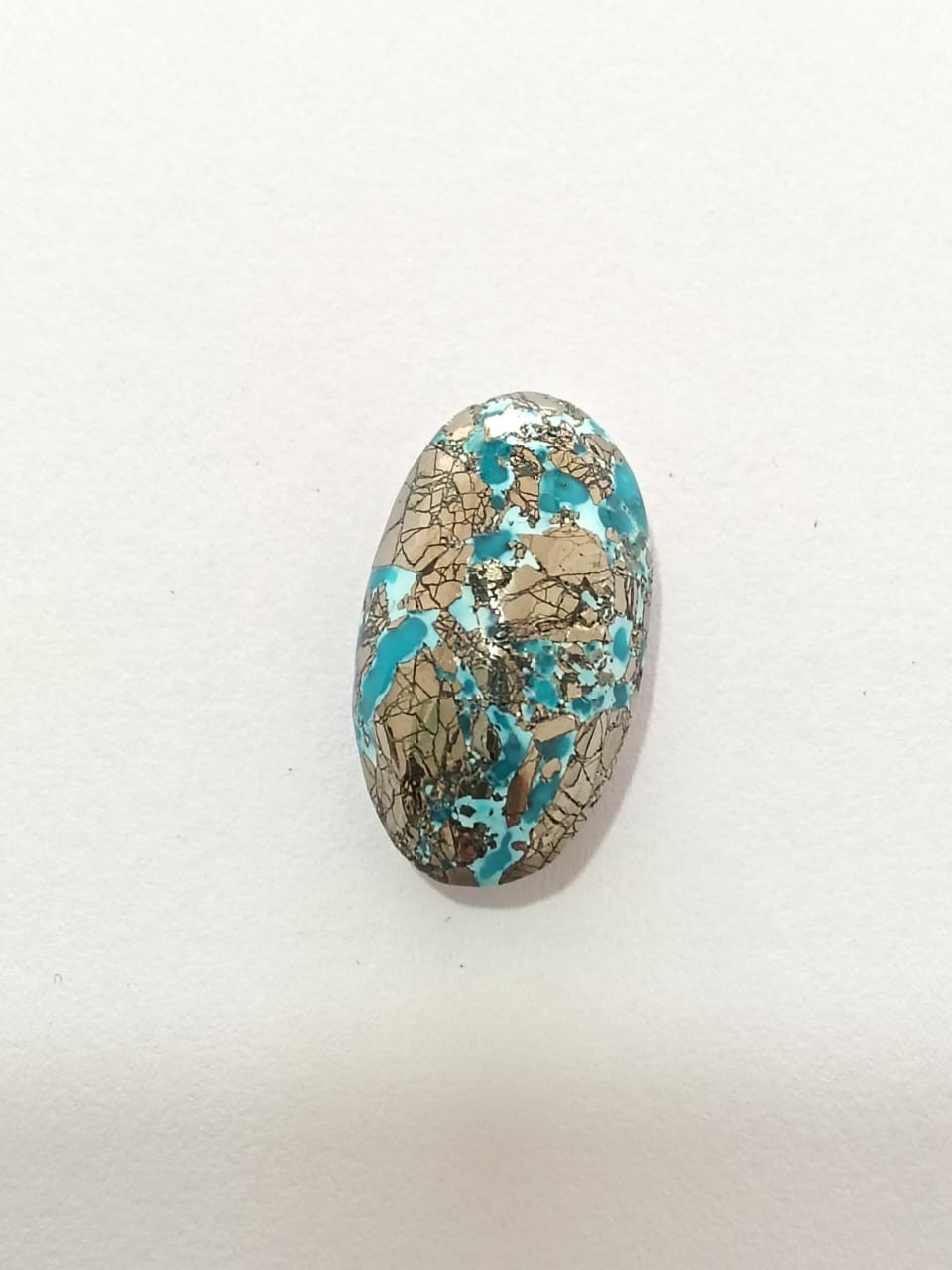 26.63 Carat Natural Irani Feroza Stone – Original Turquoise Gemstone