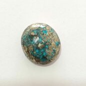 46.42 Carat Natural Irani Feroza Stone – Original Turquoise Gemstone
