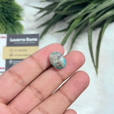 Buy 9.52 Carat / Ratti – Natural Irani Feroza Gemstone | Powerful Healing & Energy Stone