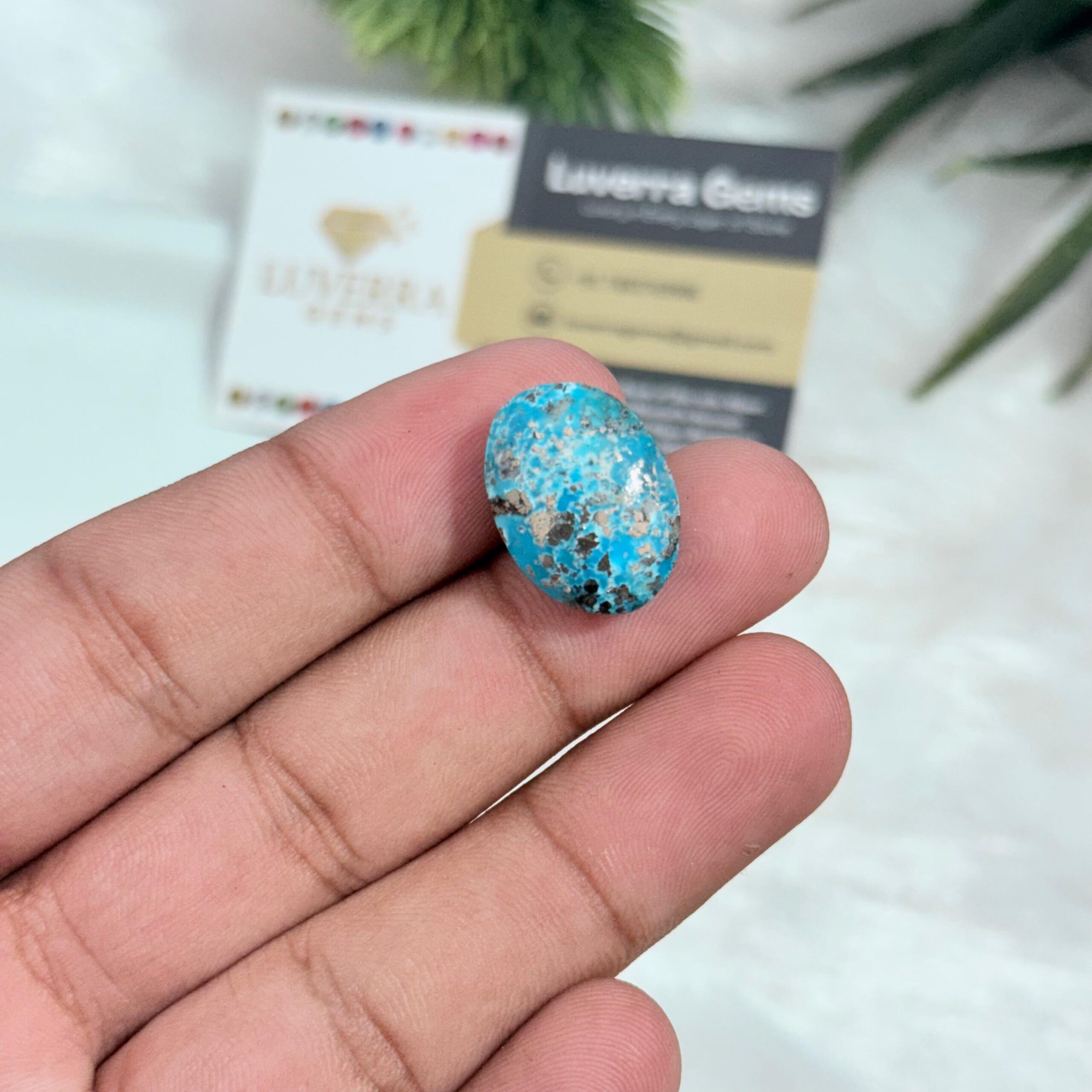 Buy 18.23 Carat / Ratti – Natural Irani Feroza Gemstone | Powerful Healing & Energy Stone