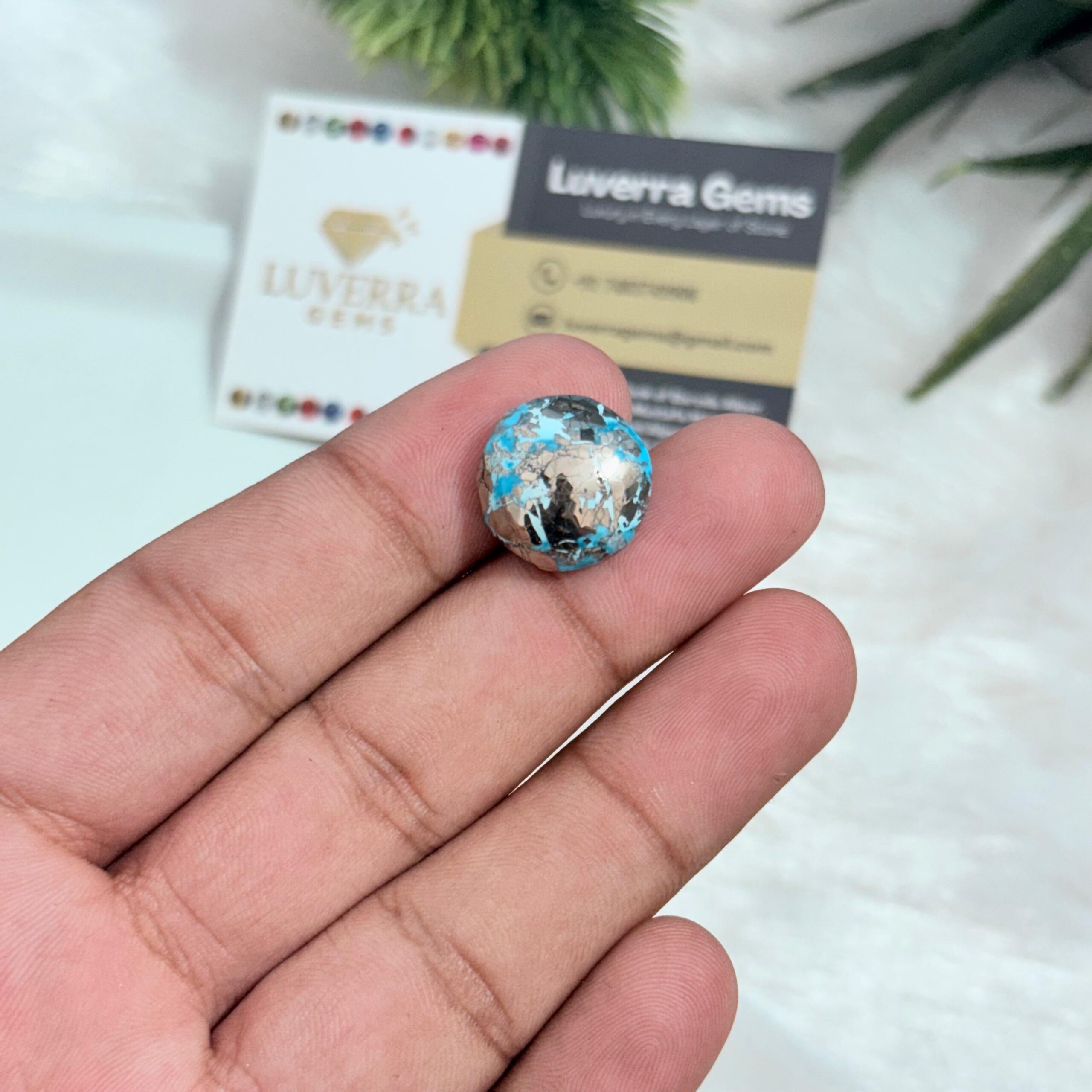 Buy 20 Carat / Ratti – Natural Irani Feroza Gemstone | Powerful Healing & Energy Stone