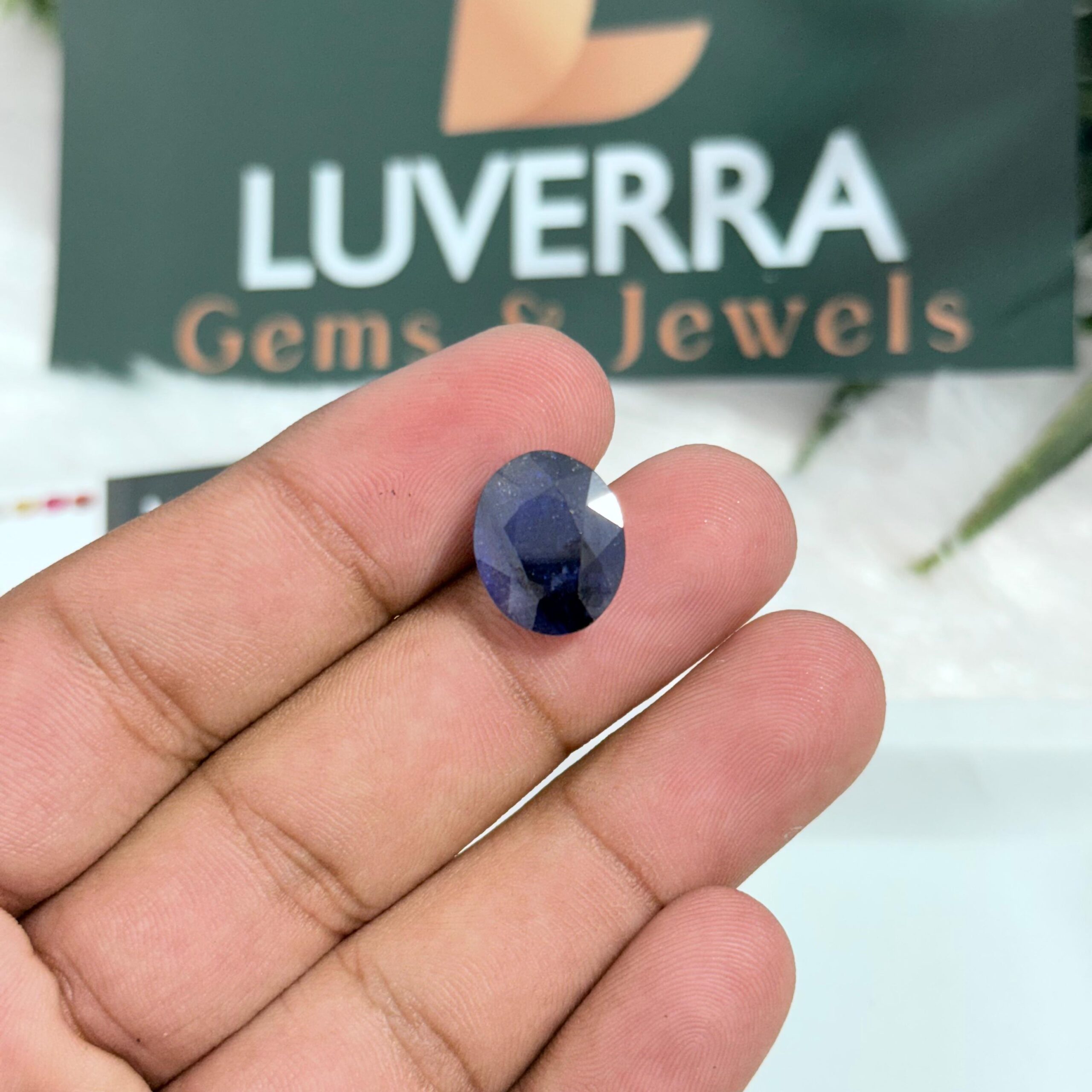 Natural Blue Sapphire 4.75 Carats / Ratti – Certified Neelam Stone from Bangkok (BKK)