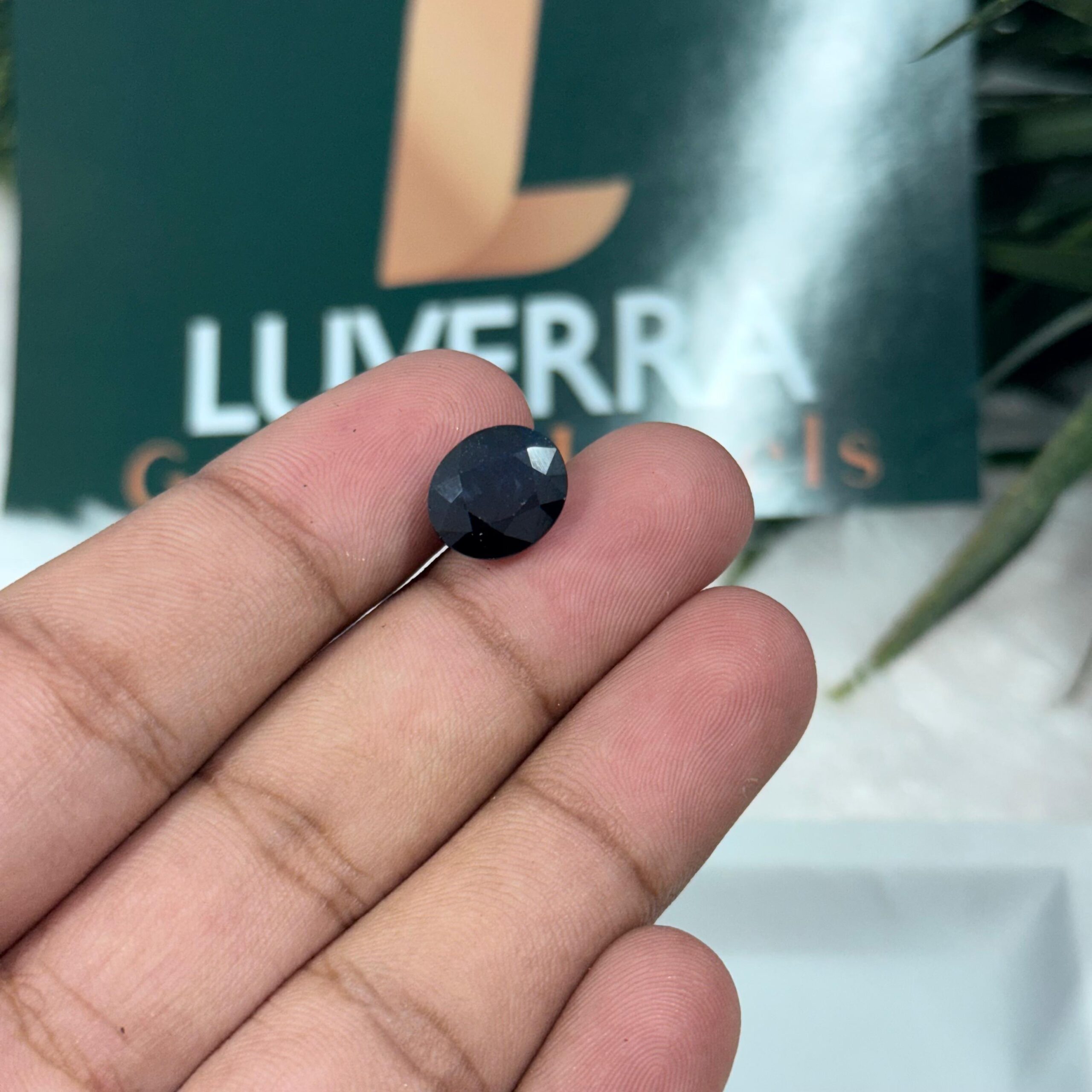 Natural Blue Sapphire 8.32 Carats / Ratti – Certified Neelam Stone from Bangkok (BKK)