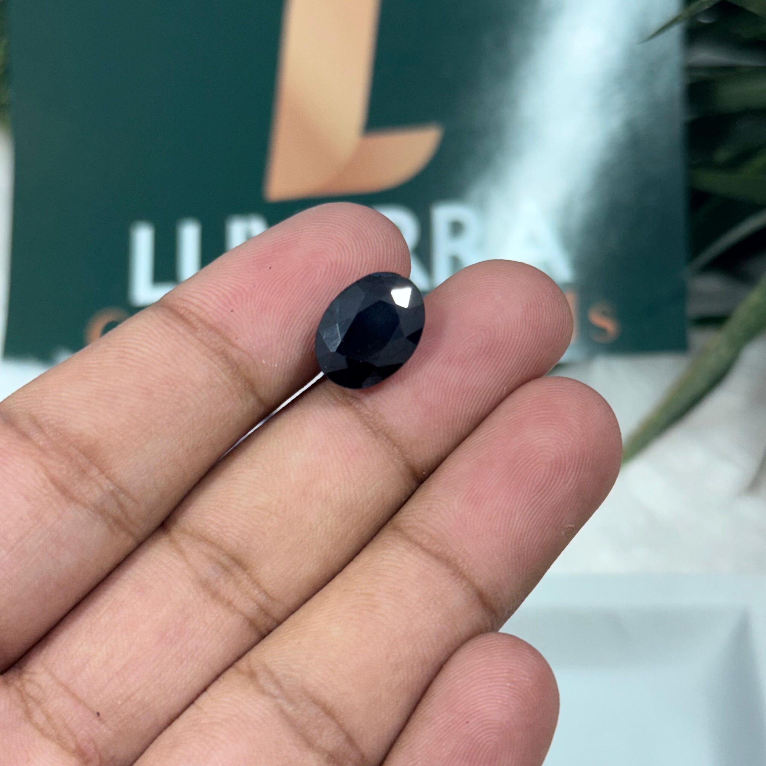 Natural Blue Sapphire 8.79 Carats / Ratti – Certified Neelam Stone from Bangkok (BKK)