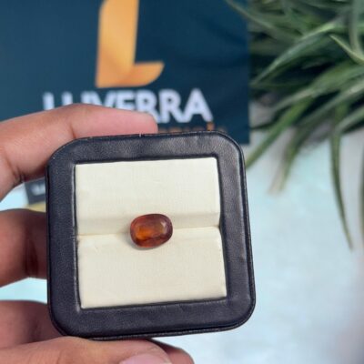 Natural Gomed (Hessonite Garnet) – 4.8 Carats / Ratti from Sri Lanka
