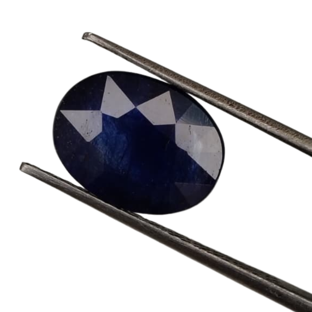 3.960 Carat Natural Blue Sapphire