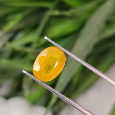 5.450 Carat – Natural Yellow Sapphire (Pukhraj)