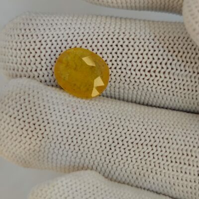 5 Carat Natural Yellow Sapphire