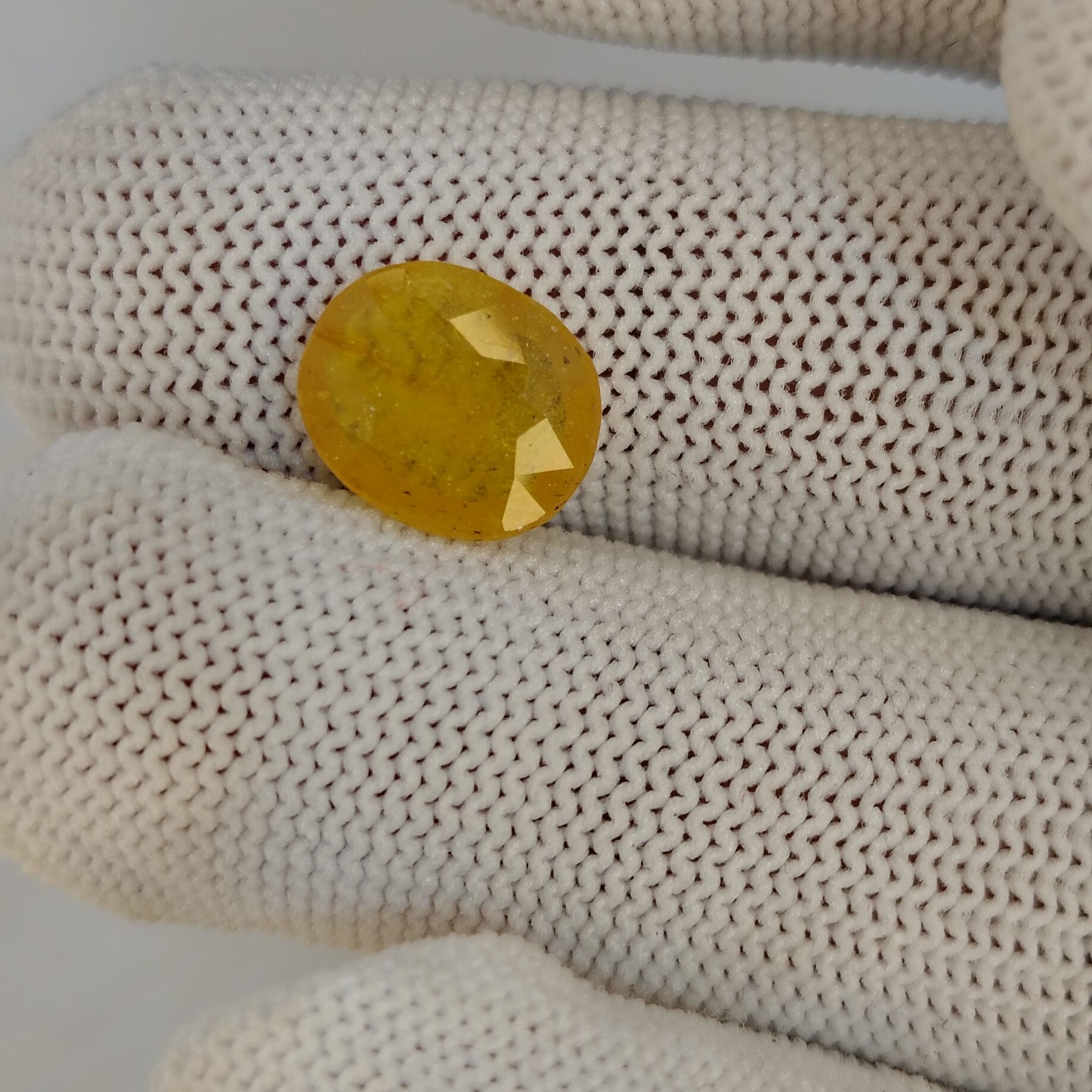5 Carat Natural Yellow Sapphire