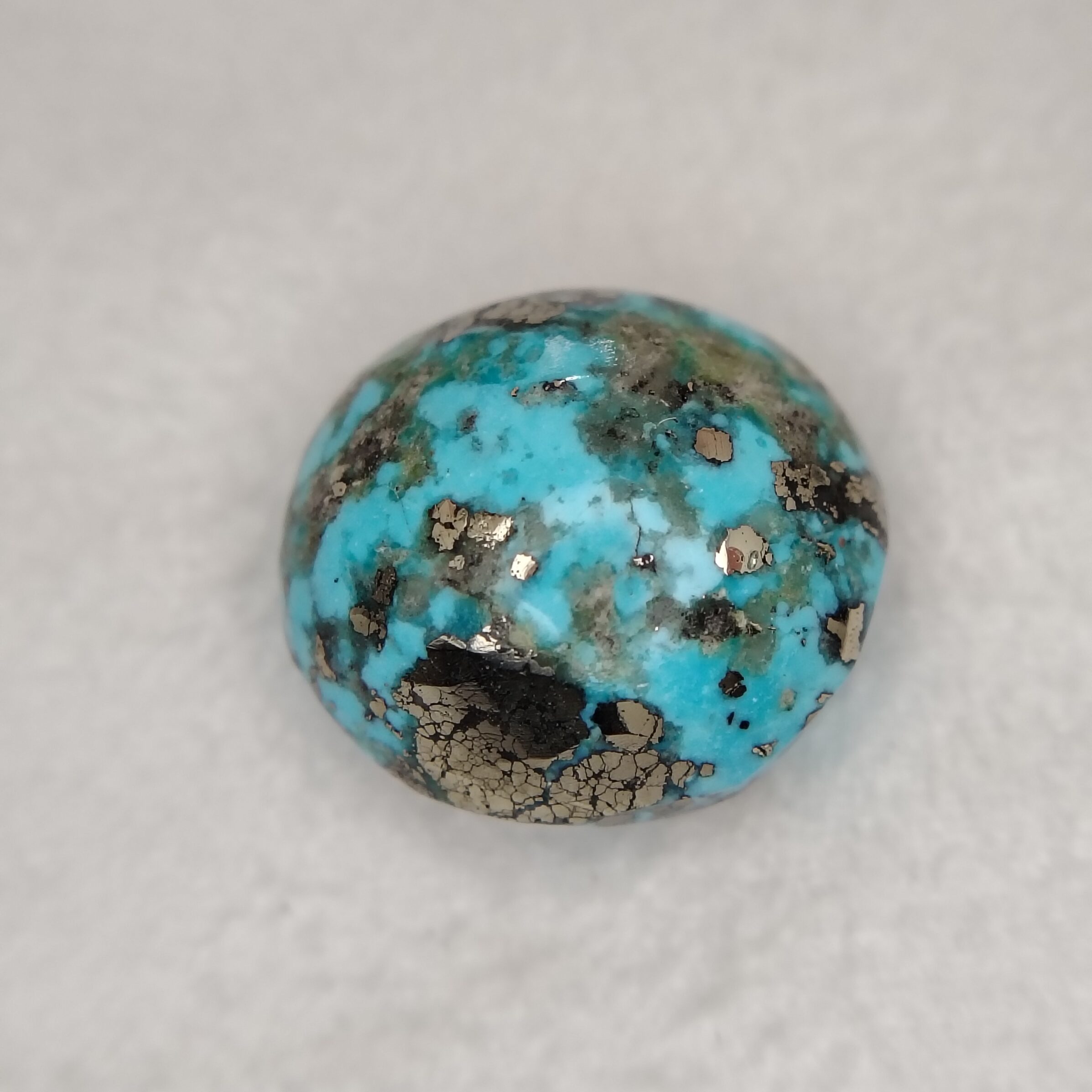 24.300 Carat Natural Irani Feroza (Turquoise) – Certified Original Turquoise Stone for Luck