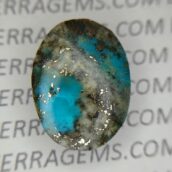 11.500 Carat Natural Irani Feroza (Turquoise) – Certified Original Turquoise Stone for Luck