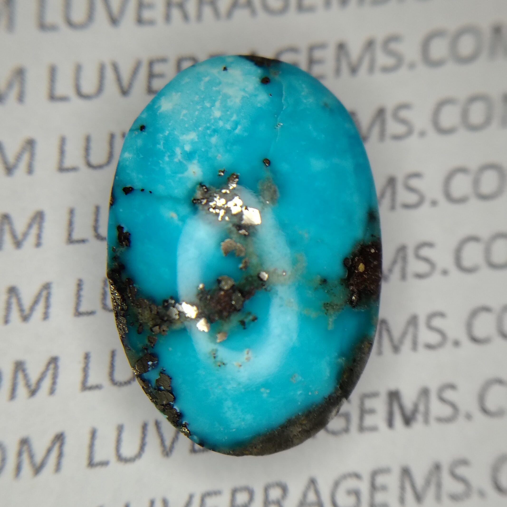 23.500 Carat Natural Irani Feroza (Turquoise) – Certified Original Turquoise Stone for Luck