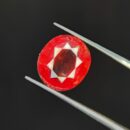 5.700 Carat Natural Gomed (Hessonite) – Certified Original Rahu Gemstone for Protection, Stability & Financial Growth