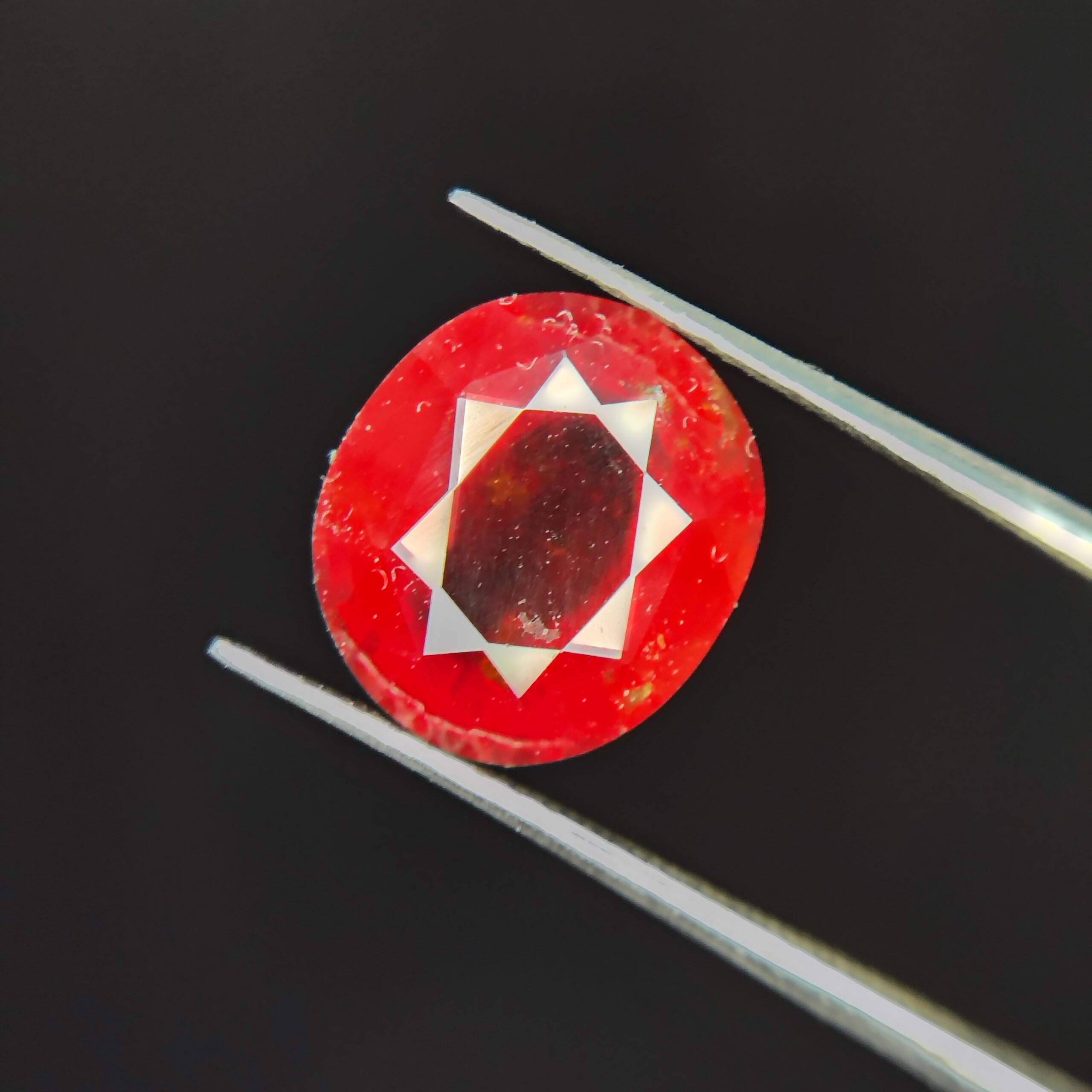 5.700 Carat Natural Gomed (Hessonite) – Certified Original Rahu Gemstone for Protection, Stability & Financial Growth