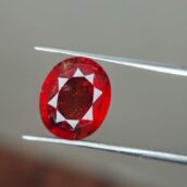 6.700 Carat Natural Gomed (Hessonite) – Certified Original Rahu Gemstone for Protection, Stability & Financial Growth