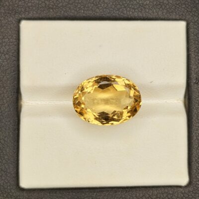 5.100 Carat Natural Yellow Topaz (Citrine) – Certified Gemstone for Success, Positivity & Prosperity