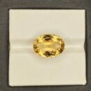 5.100 Carat Natural Yellow Topaz (Citrine) – Certified Gemstone for Success, Positivity & Prosperity